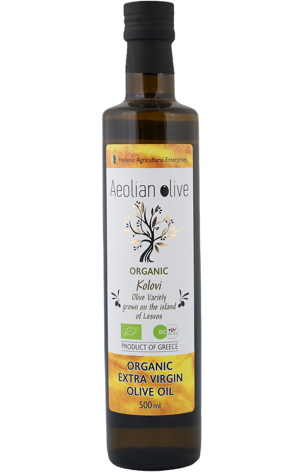 Aeolian Olive Organic Extra Virgin Olive Oil